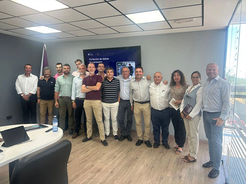 Formación práctica en peritación de automóviles